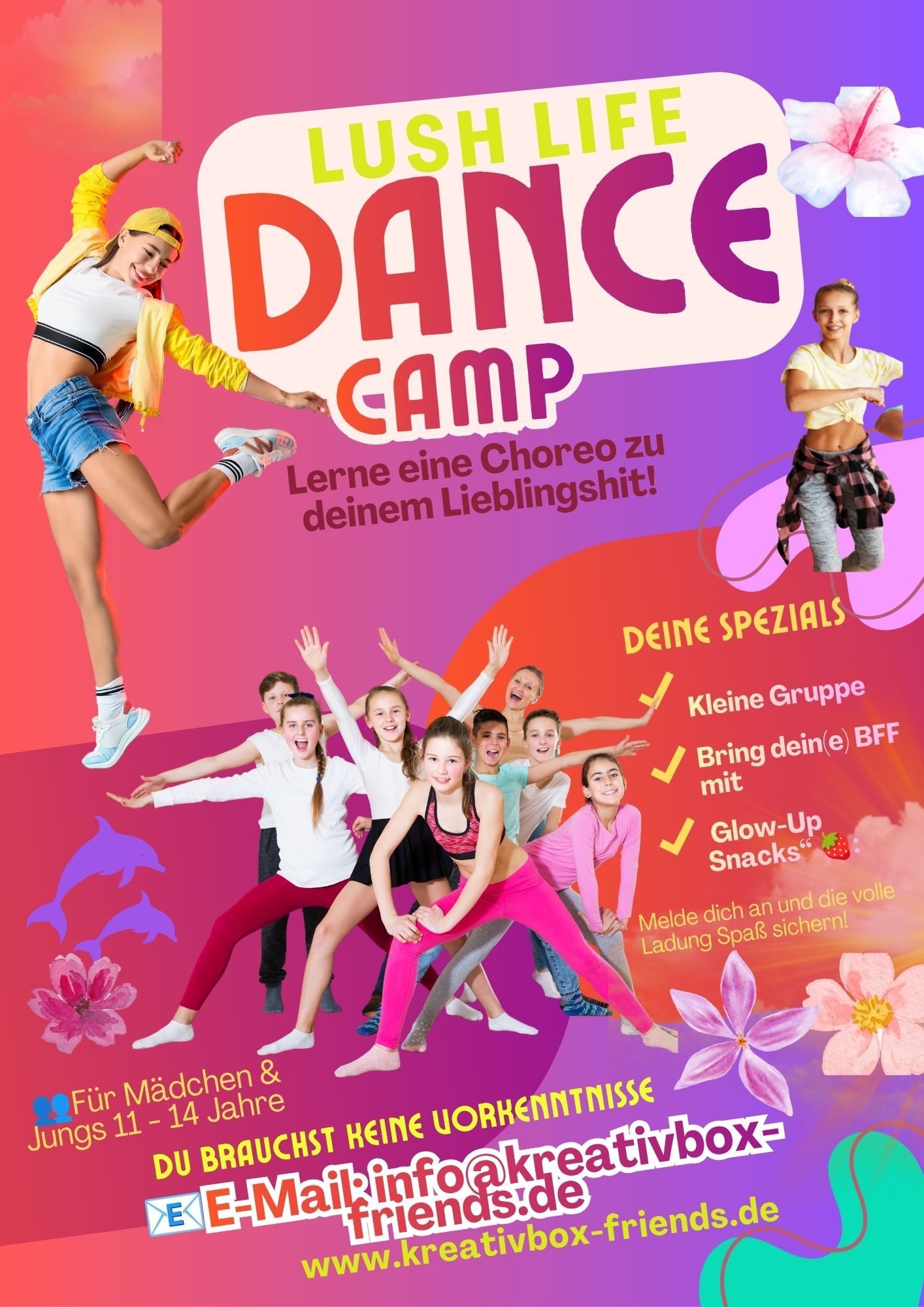 Flyer - Lush Life Dance Camp Flyer - Lush Life Dance Camp