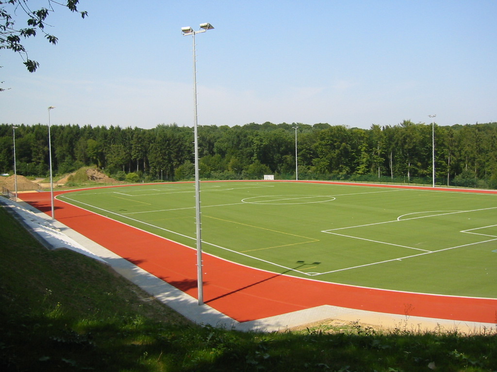 Bild Sportplatz FvS Bild zeigt Sportplatz am Freiherr-vom-Stein-Schulzentrum