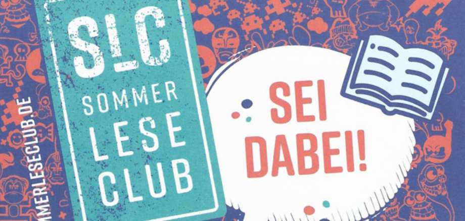 Sommerleseclub Das Bild zeigt das Titelmotiv des Sommerleseclubs.
