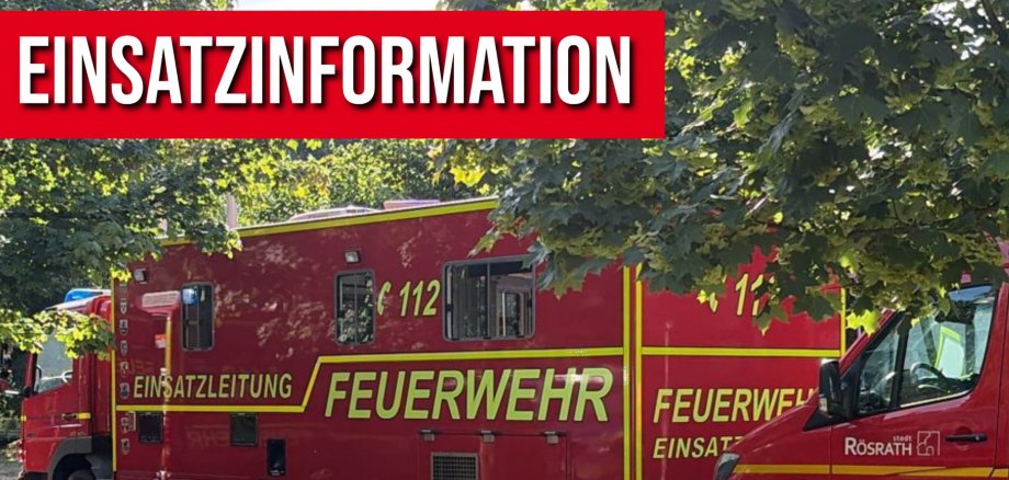 Einsatzinformation Waldbrand Einsatzinformation Waldbrand