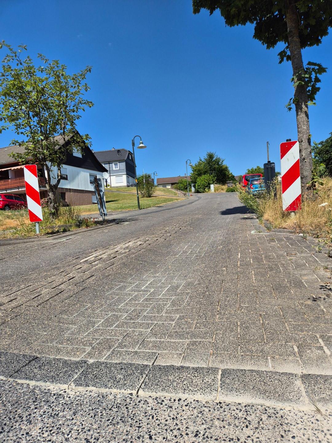 Ortseingang Bleifeld Das Bild zeigt den Ortseingang Bleifeld - von Hoffnungsthal kommend.