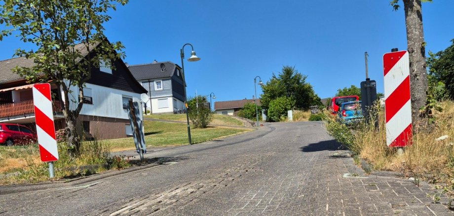 Ortseingang Bleifeld Das Bild zeigt den Ortseingang Bleifeld - von Hoffnungsthal kommend.