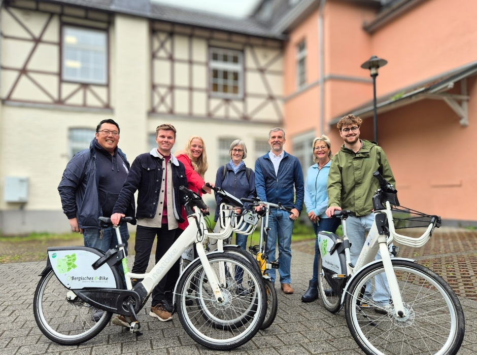 Stadtradeln - Team Stadtverwaltung Das Bild zeigt das Stadtradel-Team der Stadtverwaltung.