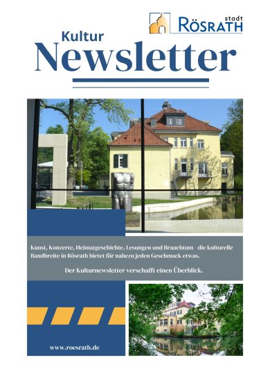 Titelseite Newsletter