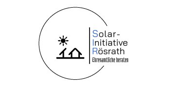 Das Bild zeigt das Logo der Solar-Initiative Rösrath.