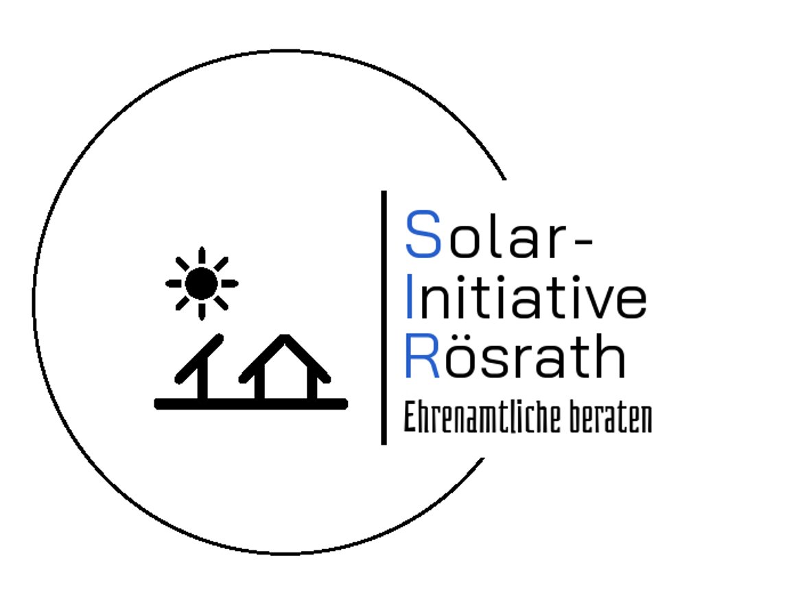 Logo Solar-Initiative Rösrath Das Bild zeigt das Logo der Solar-Initiative Rösrath.